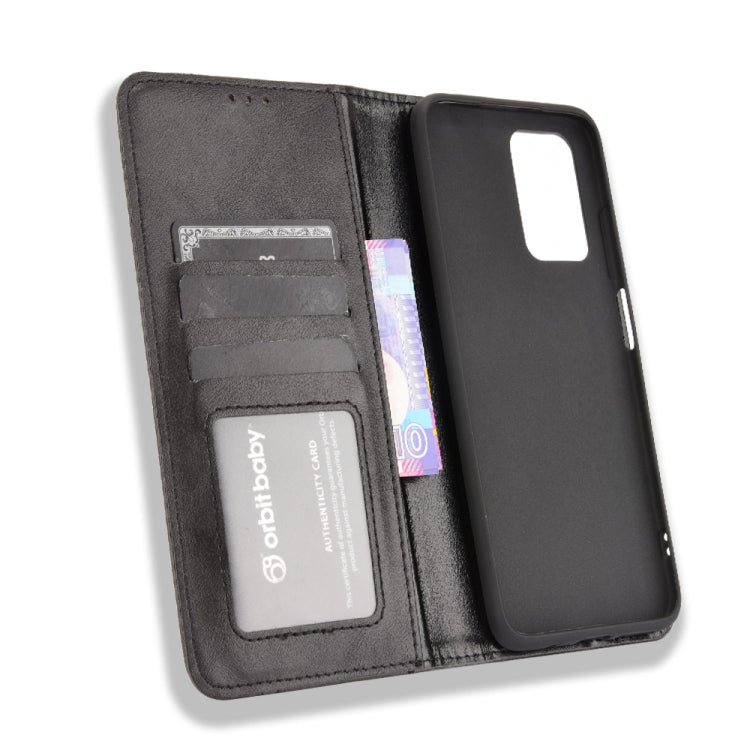 For Xiaomi Redmi 10 Magnetic Buckle Retro Pattern Horizontal Flip Leather Case with Holder & Card Slot & Wallet