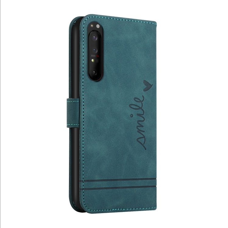 For Sony Xperia 1 III Retro Skin Feel Horizontal Flip Soft TPU + PU Leather Case with Holder & Card Slots & Photo Frame