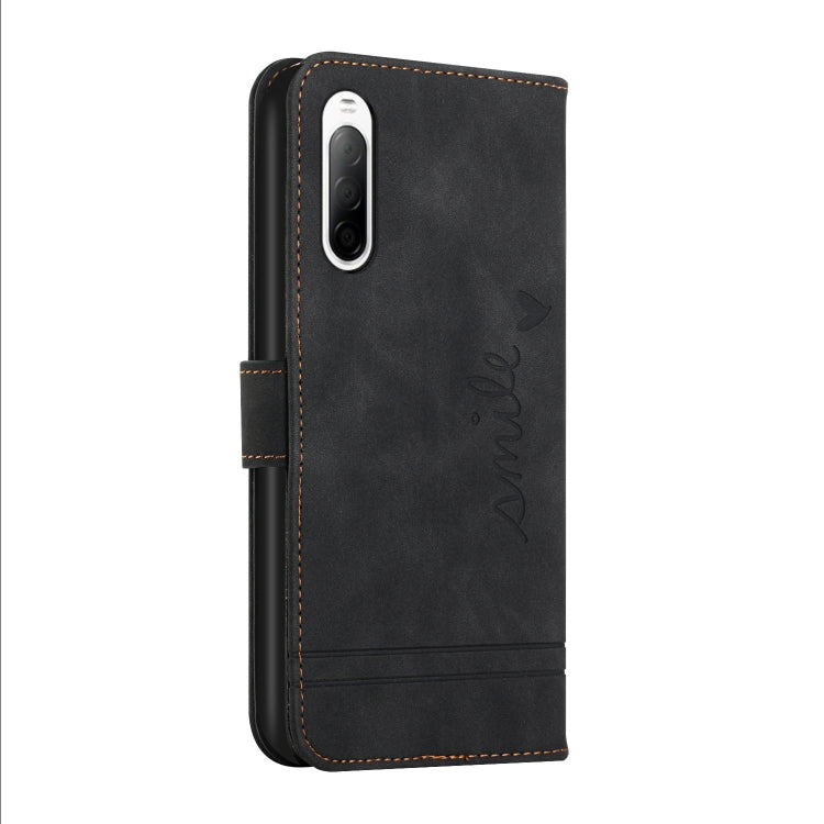 For Sony Xperia 10 II Retro Skin Feel Horizontal Flip Soft TPU + PU Leather Case with Holder & Card Slots & Photo Frame