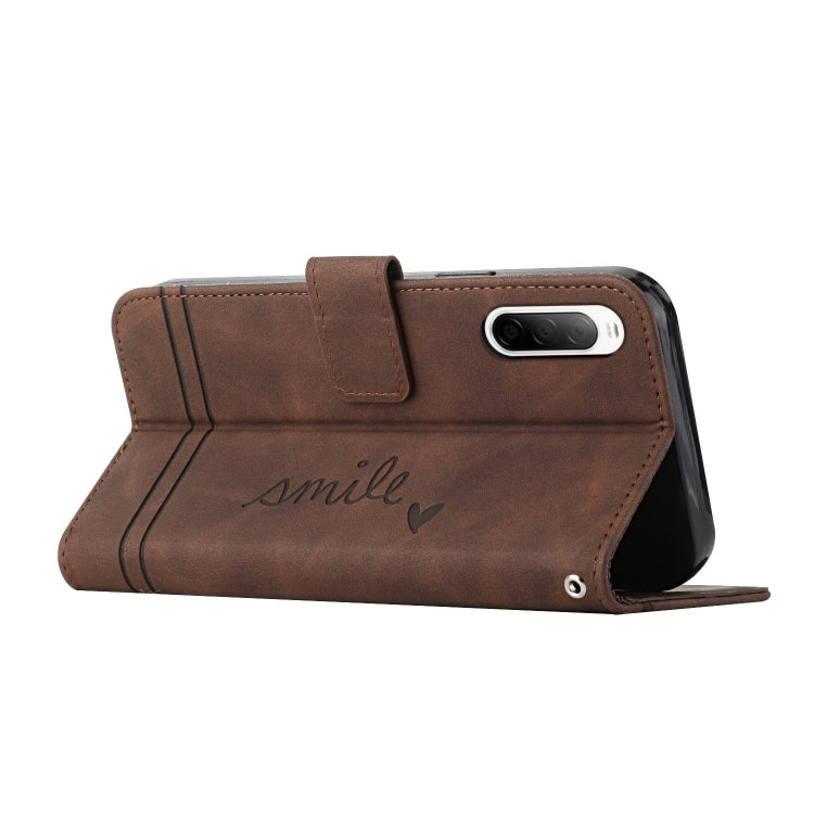 For Sony Xperia 10 III Retro Skin Feel Horizontal Flip Soft TPU + PU Leather Case with Holder & Card Slots & Photo Frame