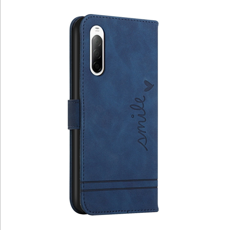 For Sony Xperia 10 III Retro Skin Feel Horizontal Flip Soft TPU + PU Leather Case with Holder & Card Slots & Photo Frame