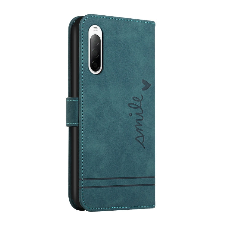 For Sony Xperia 10 III Retro Skin Feel Horizontal Flip Soft TPU + PU Leather Case with Holder & Card Slots & Photo Frame