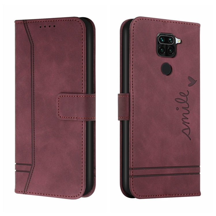 For Xiaomi Redmi Note 9 Retro Skin Feel Horizontal Flip Soft TPU + PU Leather Case with Holder & Card Slots & Photo Frame