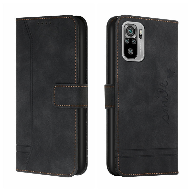 For Xiaomi Redmi Note 10 4G Retro Skin Feel Horizontal Flip Soft TPU + PU Leather Case with Holder & Card Slots & Photo Frame