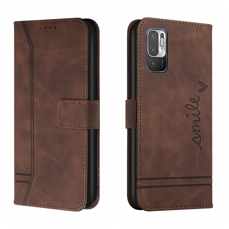 For Xiaomi Redmi Note 10 5G Retro Skin Feel Horizontal Flip Soft TPU + PU Leather Case with Holder & Card Slots & Photo Frame