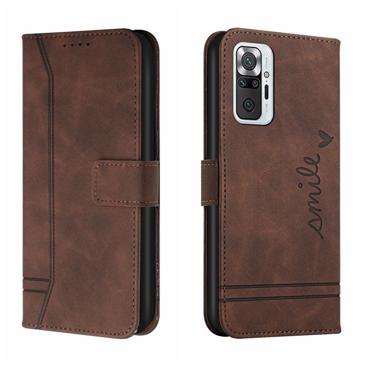 For Xiaomi Redmi Note 10 Pro Retro Skin Feel Horizontal Flip Soft TPU + PU Leather Case with Holder & Card Slots & Photo Frame