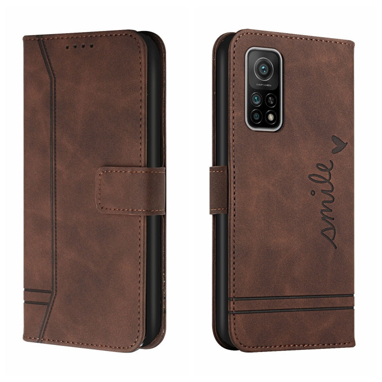 For Xiaomi Mi 10T 5G Retro Skin Feel Horizontal Flip Soft TPU + PU Leather Case with Holder & Card Slots & Photo Frame