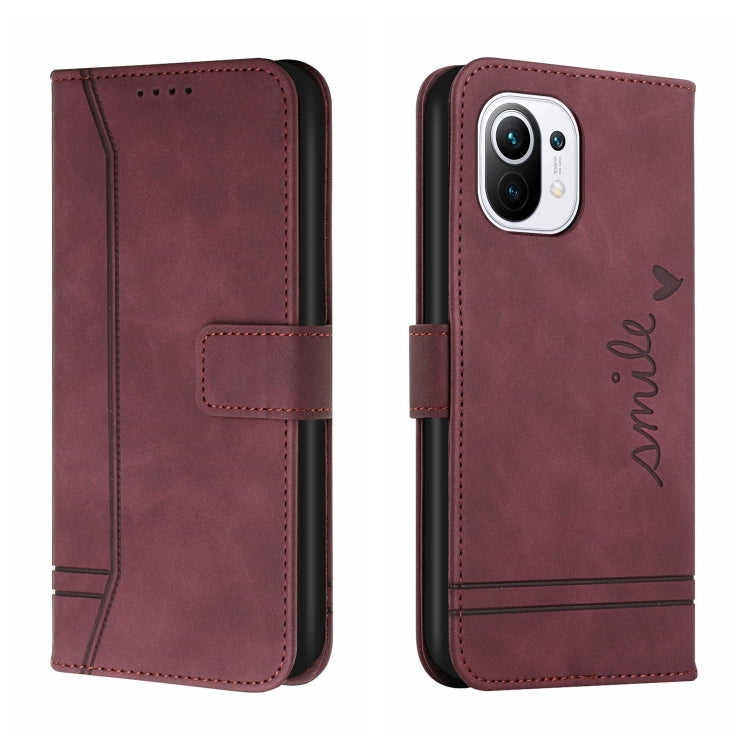 For Xiaomi Mi 11 Retro Skin Feel Horizontal Flip Soft TPU + PU Leather Case with Holder & Card Slots & Photo Frame