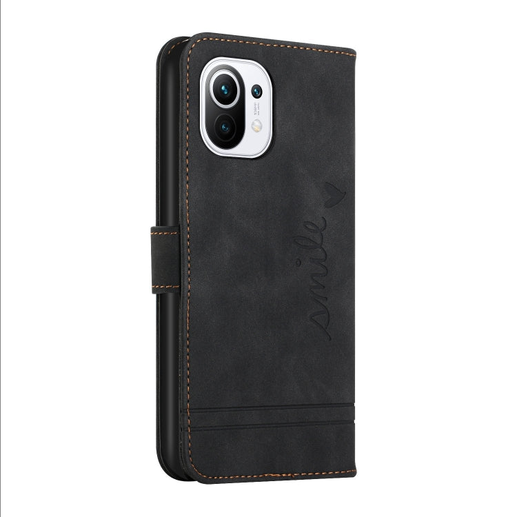 For Xiaomi Mi 11 Retro Skin Feel Horizontal Flip Soft TPU + PU Leather Case with Holder & Card Slots & Photo Frame
