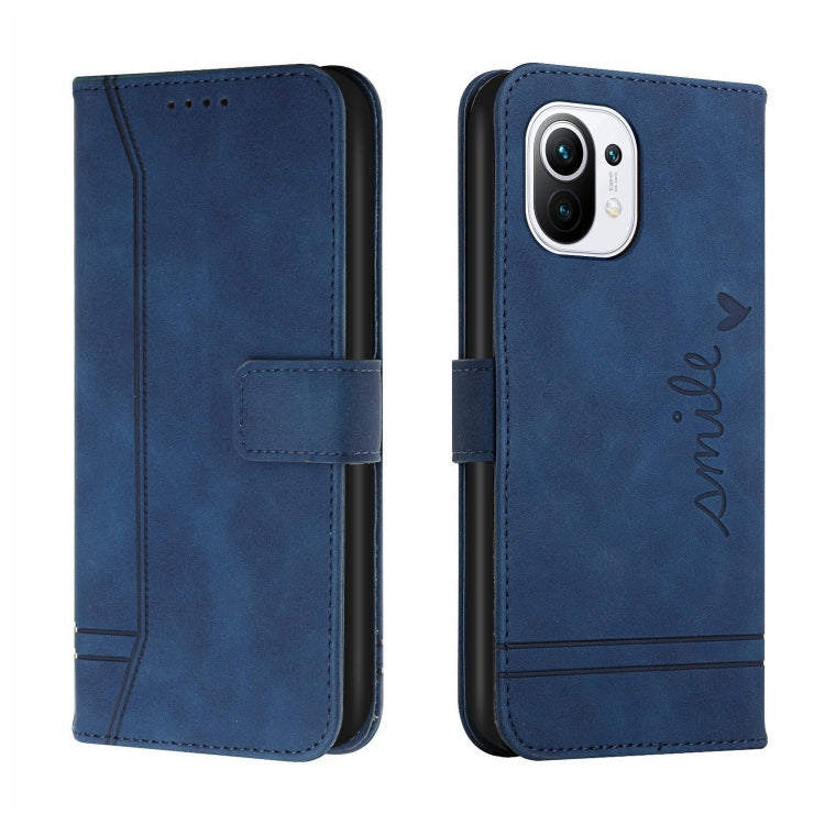 For Xiaomi Mi 11 Retro Skin Feel Horizontal Flip Soft TPU + PU Leather Case with Holder & Card Slots & Photo Frame