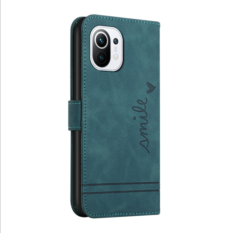 For Xiaomi Mi 11 Retro Skin Feel Horizontal Flip Soft TPU + PU Leather Case with Holder & Card Slots & Photo Frame