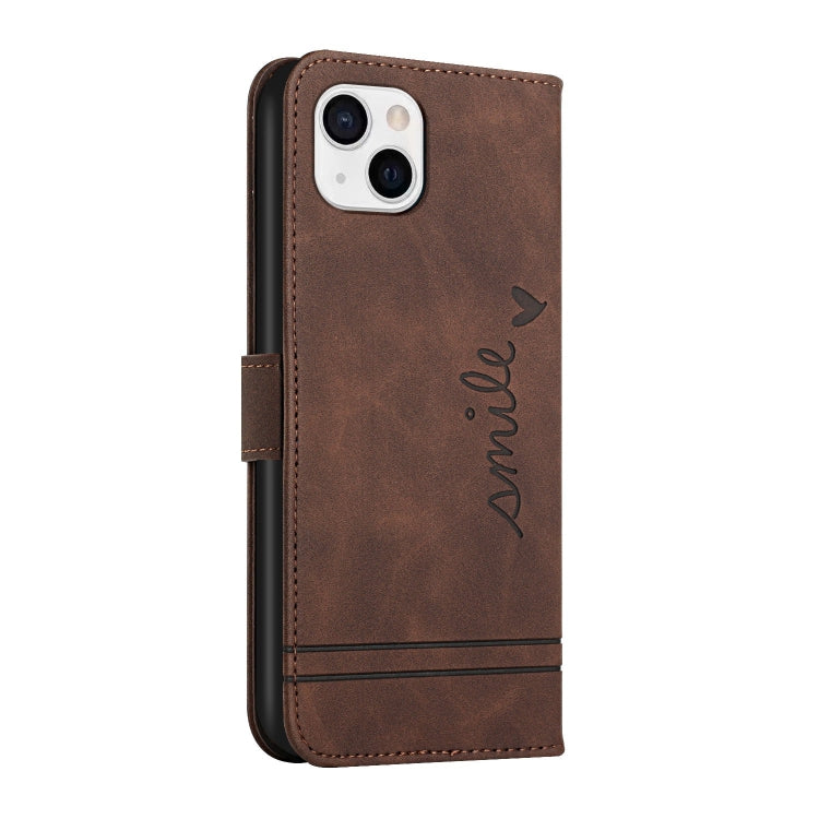 For iPhone 13 mini Retro Skin Feel Horizontal Flip Soft TPU + PU Leather Case with Holder & Card Slots & Photo Frame