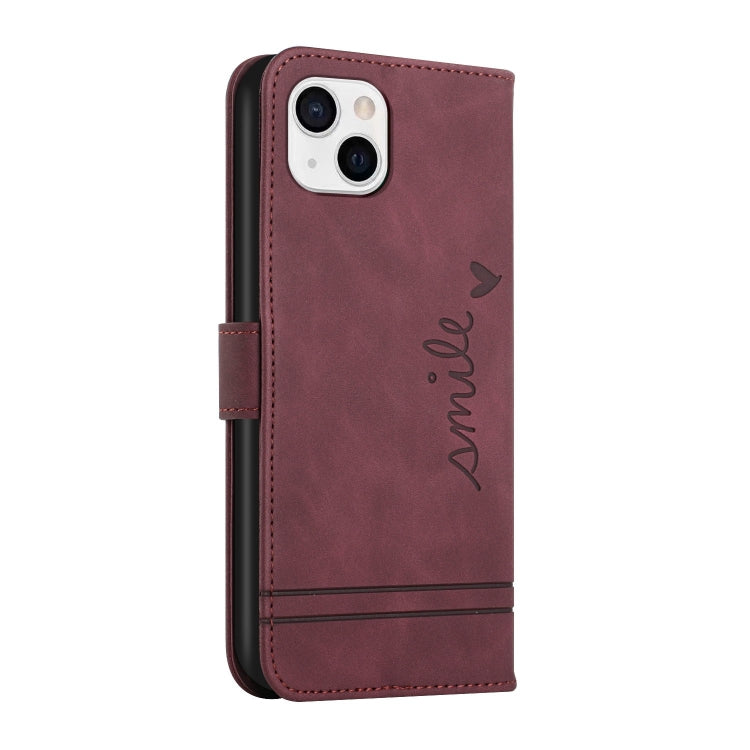 For iPhone 13 Retro Skin Feel Horizontal Flip Soft TPU + PU Leather Case with Holder & Card Slots & Photo Frame