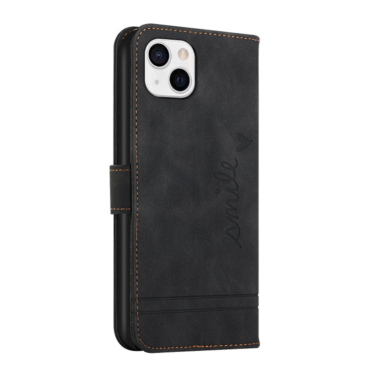 For iPhone 13 Retro Skin Feel Horizontal Flip Soft TPU + PU Leather Case with Holder & Card Slots & Photo Frame
