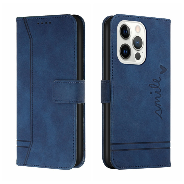 For iPhone 13 Pro Max Retro Skin Feel Horizontal Flip Soft TPU + PU Leather Case with Holder & Card Slots & Photo Frame