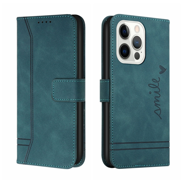 For iPhone 13 Pro Max Retro Skin Feel Horizontal Flip Soft TPU + PU Leather Case with Holder & Card Slots & Photo Frame