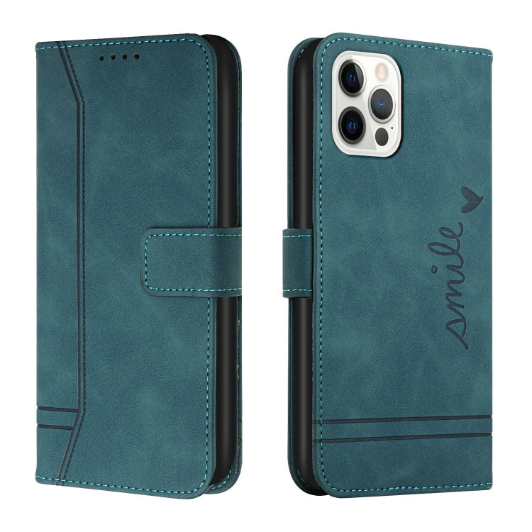 For iPhone 12 / 12 Pro Retro Skin Feel Horizontal Flip Soft TPU + PU Leather Case with Holder & Card Slots & Photo Frame