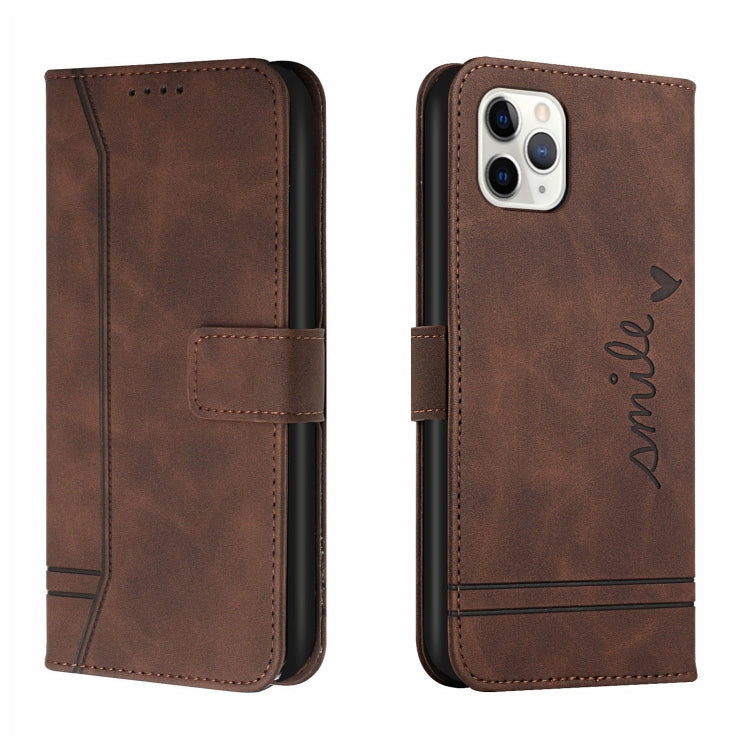 For iPhone 11 Pro Retro Skin Feel Horizontal Flip Soft TPU + PU Leather Case with Holder & Card Slots & Photo Frame