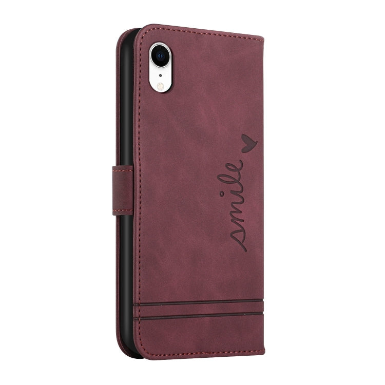 For iPhone XR Retro Skin Feel Horizontal Flip Soft TPU + PU Leather Case with Holder & Card Slots & Photo Frame