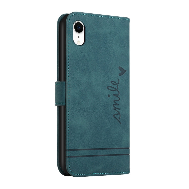 For iPhone XR Retro Skin Feel Horizontal Flip Soft TPU + PU Leather Case with Holder & Card Slots & Photo Frame