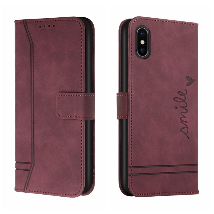 For iPhone XS Max Retro Skin Feel Horizontal Flip Soft TPU + PU Leather Case with Holder & Card Slots & Photo Frame