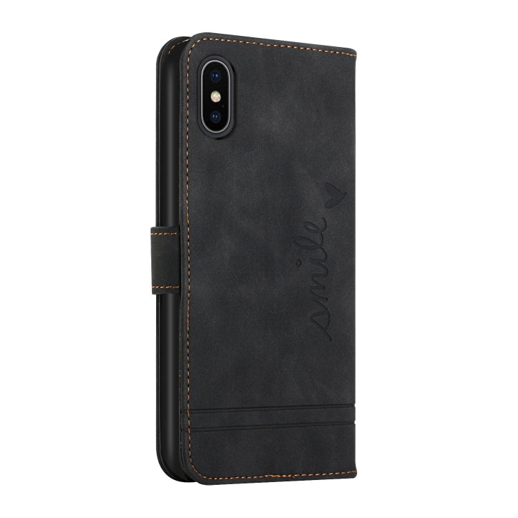 For iPhone XS Max Retro Skin Feel Horizontal Flip Soft TPU + PU Leather Case with Holder & Card Slots & Photo Frame