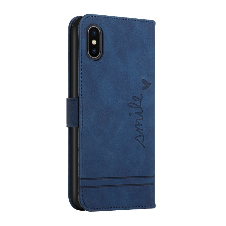 For iPhone XS Max Retro Skin Feel Horizontal Flip Soft TPU + PU Leather Case with Holder & Card Slots & Photo Frame