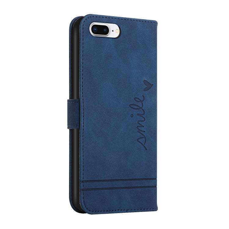 Retro Skin Feel Horizontal Flip Soft TPU + PU Leather Case with Holder & Card Slots & Photo Frame For iPhone 7 Plus / 8 Plus