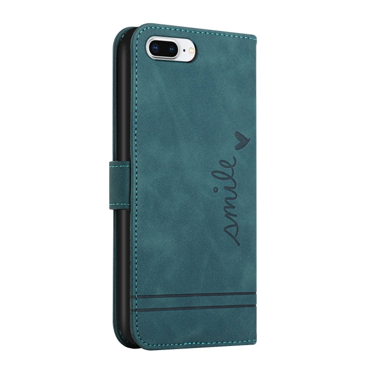 Retro Skin Feel Horizontal Flip Soft TPU + PU Leather Case with Holder & Card Slots & Photo Frame For iPhone 7 Plus / 8 Plus