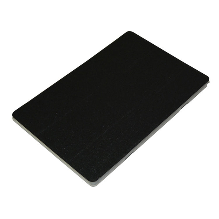 For Teclast M40 Horizontal Flip PU Leather Case with Holder(Black)