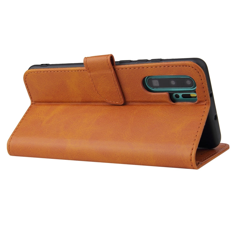 For Huawei P30 Pro Calf Texture Buckle Horizontal Flip Leather Case with Holder & Card Slots & Wallet