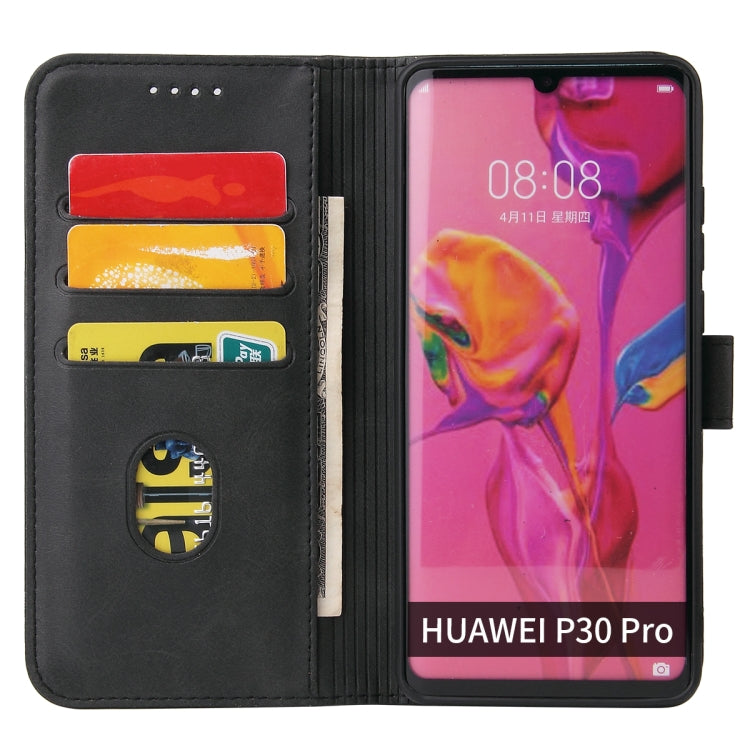 For Huawei P30 Pro Calf Texture Buckle Horizontal Flip Leather Case with Holder & Card Slots & Wallet
