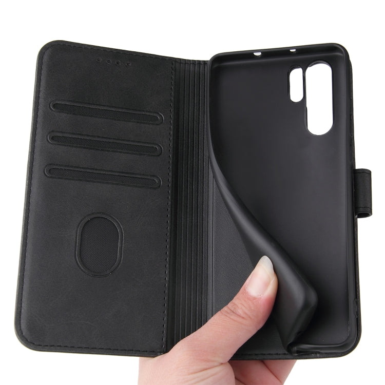 For Huawei P30 Pro Calf Texture Buckle Horizontal Flip Leather Case with Holder & Card Slots & Wallet
