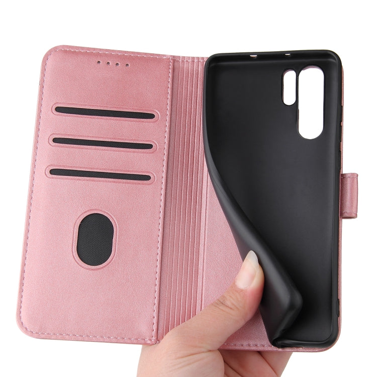 For Huawei P30 Pro Calf Texture Buckle Horizontal Flip Leather Case with Holder & Card Slots & Wallet