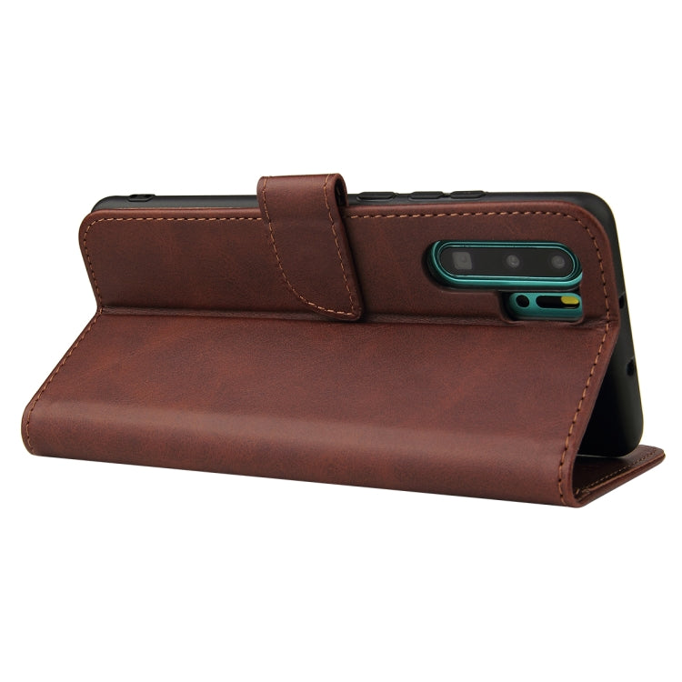 For Huawei P30 Pro Calf Texture Buckle Horizontal Flip Leather Case with Holder & Card Slots & Wallet