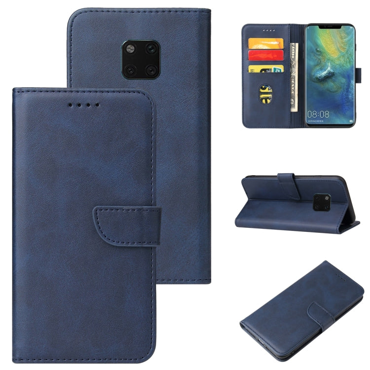 For Huawei Mate 20 Pro Calf Texture Buckle Horizontal Flip Leather Case with Holder & Card Slots & Wallet