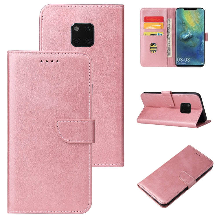 For Huawei Mate 20 Pro Calf Texture Buckle Horizontal Flip Leather Case with Holder & Card Slots & Wallet