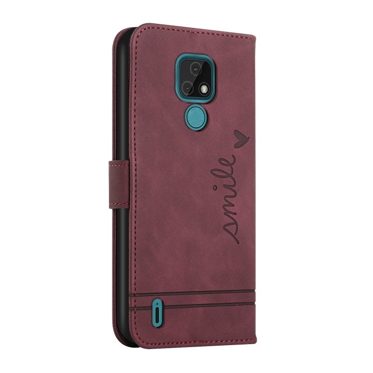 For Motorola Moto E7 Retro Skin Feel Horizontal Flip Soft TPU + PU Leather Case with Holder & Card Slots & Photo Frame