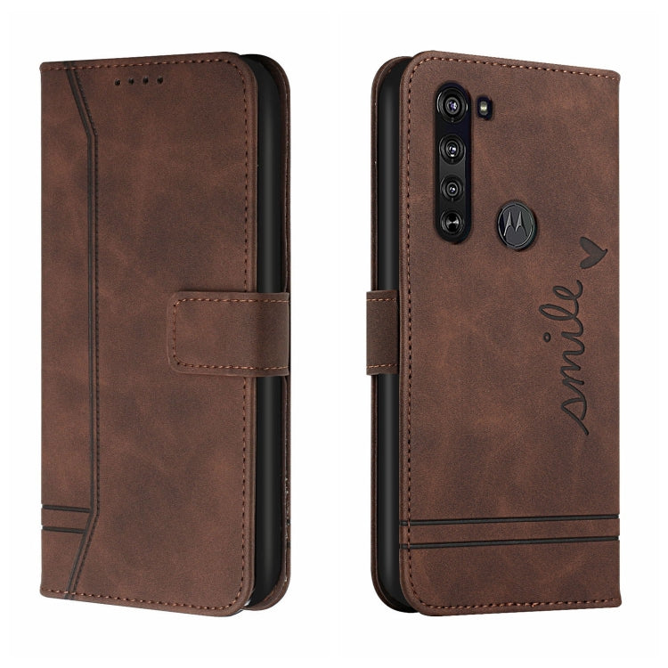 For Motorola Moto Edge Retro Skin Feel Horizontal Flip Soft TPU + PU Leather Case with Holder & Card Slots & Photo Frame