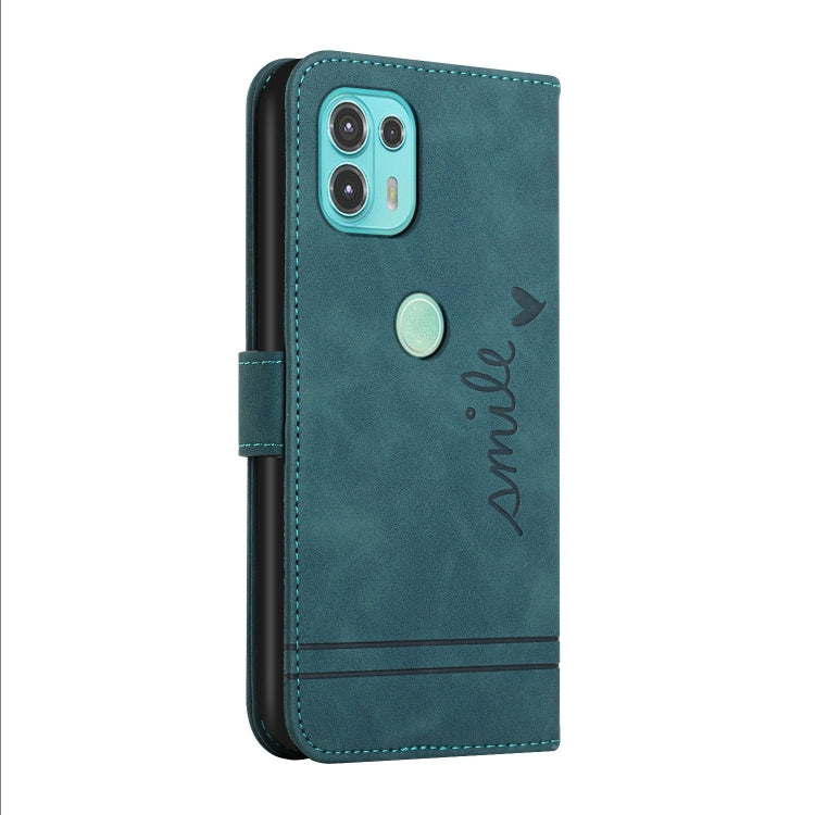 For Motorola Moto Edge 20 Lite Retro Skin Feel Horizontal Flip Soft TPU + PU Leather Case with Holder & Card Slots & Photo Frame