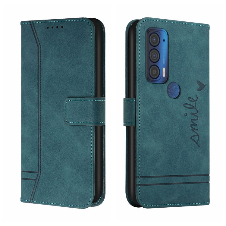 For Motorola Moto Edge 2021 Retro Skin Feel Horizontal Flip Soft TPU + PU Leather Case with Holder & Card Slots & Photo Frame