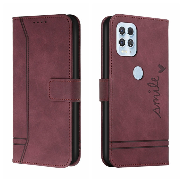 For Motorola Moto Edge S Retro Skin Feel Horizontal Flip Soft TPU + PU Leather Case with Holder & Card Slots & Photo Frame