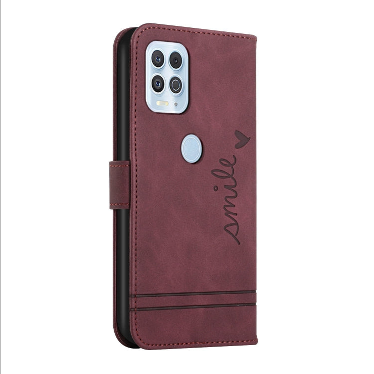For Motorola Moto Edge S Retro Skin Feel Horizontal Flip Soft TPU + PU Leather Case with Holder & Card Slots & Photo Frame