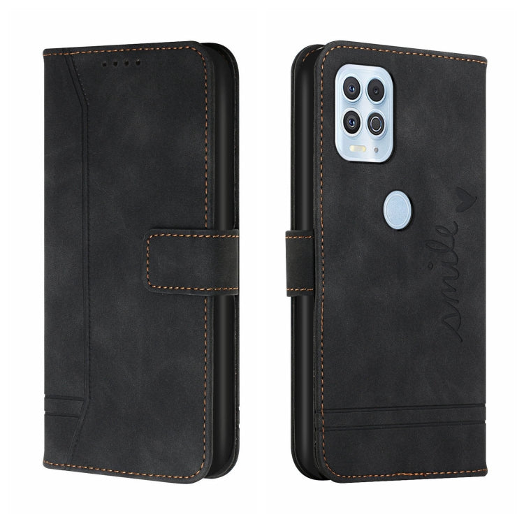 For Motorola Moto Edge S Retro Skin Feel Horizontal Flip Soft TPU + PU Leather Case with Holder & Card Slots & Photo Frame