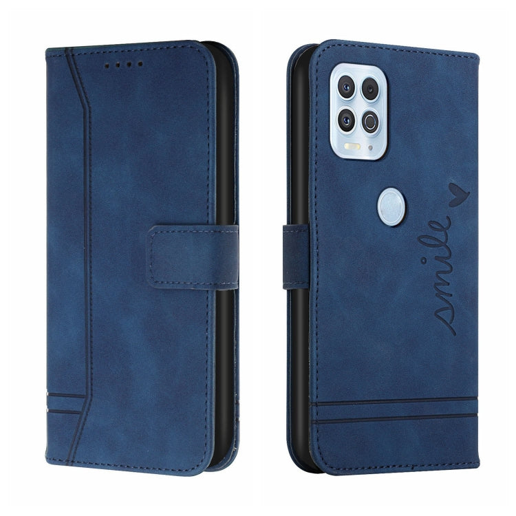 For Motorola Moto Edge S Retro Skin Feel Horizontal Flip Soft TPU + PU Leather Case with Holder & Card Slots & Photo Frame