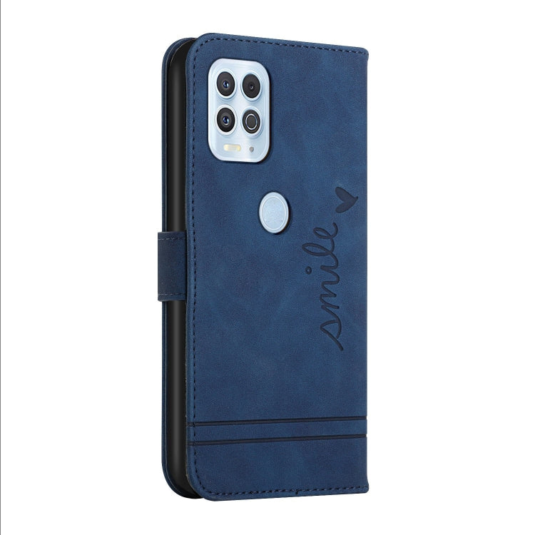 For Motorola Moto Edge S Retro Skin Feel Horizontal Flip Soft TPU + PU Leather Case with Holder & Card Slots & Photo Frame