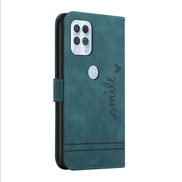 For Motorola Moto Edge S Retro Skin Feel Horizontal Flip Soft TPU + PU Leather Case with Holder & Card Slots & Photo Frame