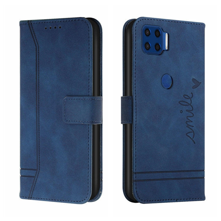 For Motorola Moto G 5G Plus Retro Skin Feel Horizontal Flip Soft TPU + PU Leather Case with Holder & Card Slots & Photo Frame