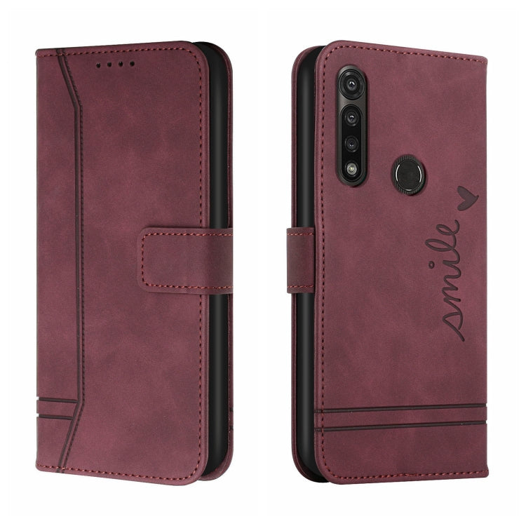 For Motorola Moto G Power 2020 Retro Skin Feel Horizontal Flip Soft TPU + PU Leather Case with Holder & Card Slots & Photo Frame