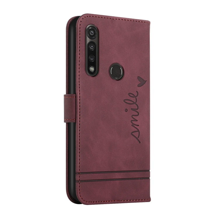For Motorola Moto G Power 2020 Retro Skin Feel Horizontal Flip Soft TPU + PU Leather Case with Holder & Card Slots & Photo Frame